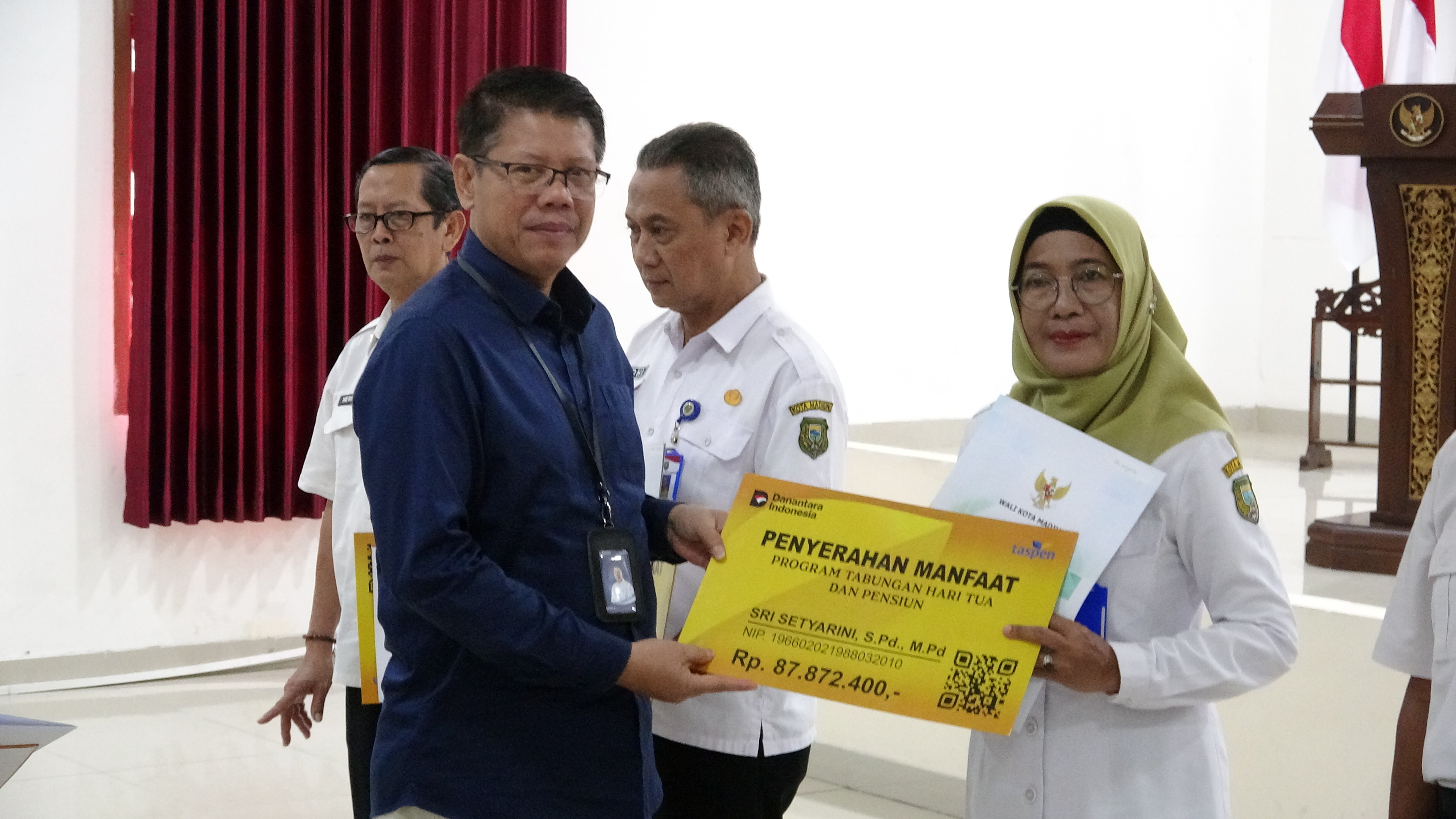 Poster Pemkot Madiun Bekali 94 PNS Jelang Purnatugas, Siapkan Mental dan Finansial